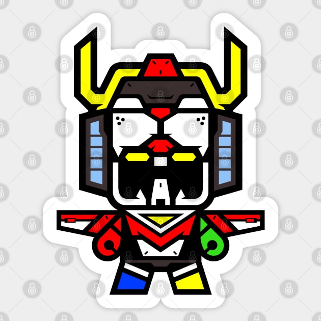 Voltron Sticker by jayawardani